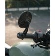 Motone 2X AERONAUT Forged Bar End Mirrors - TYPE R (E-Mark) - Bar End - PAIR