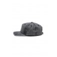 Motone ACIDWOLF Cap - Flat Peak - Acid Wash Black Cotton