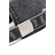 Motone ACIDWOLF Cap - Flat Peak - Acid Wash Black Cotton