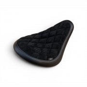Alcantara Cobra Seat - Diamond Stitch - Triumph Bobber