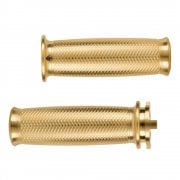 APOLLO Grips - Full Metal Jacket - 22mm Handlebar Models - BRASS 