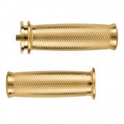 APOLLO Grips - Full Metal Jacket - INCH Handlebar Models - BRASS 
