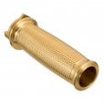 Motone APOLLO Grips - Full Metal Jacket - INCH Handlebar Models - BRASS