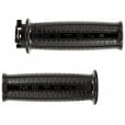 Motone BESOZZI Grips - Full Metal Jacket - 22mm Handlebar Models - BLACK