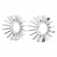 Motone Big Fin Exhaust Clamps for Aircooled - EFI - SHINY POLISHED