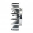 Motone Big Fin Exhaust Clamps for Aircooled - EFI - SHINY POLISHED