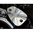 Motone Billet Disc Brake Oil Reservoir Master Cylinder Cap - Union Jack - Polish