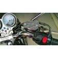 Motone Billet Disc Brake Oil Reservoir Master Cylinder Cap - Union Jack - Polish