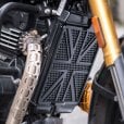 Motone Billet Radiator Guard Kit 400 - Union Jack - Black