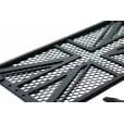 Motone Billet Radiator Guard Kit - Union Jack - Black Wide (Bobber/Speedmaster)