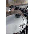 Motone BlackJack Union Jack Monza Cap Kit for Triumph and HD - BLACK