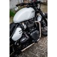 Motone BlackJack Union Jack Monza Cap Kit for Triumph and HD - BLACK