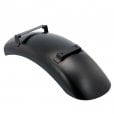 Motone Bobbed Rear Mudguard/Fender - Black Anodised Aluminium - LC