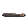 Motone Bonneville Dual Seat - Diamond Stitch - Brown/Black