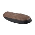 Motone Bonneville Dual Seat - Diamond Stitch - Brown/Black