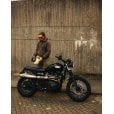 Motone Bonneville Skinny Seat - The Krait Mk.II - Black