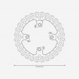 Motone BUZZSAW 255 Rear Brake Disc / Rotor