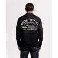 Motone COACH Jacket - Black/Ecru Logo