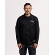 Motone COACH Jacket - Black/Ecru Logo