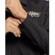 Motone COACH Jacket - Black/Ecru Logo