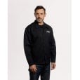 Motone COACH Jacket - Black/Ecru Logo