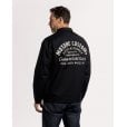 Motone COACH Jacket - Black/Ecru Logo