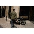 Motone COACH Jacket - Olive Green/Black