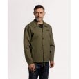 Motone COACH Jacket - Olive Green/Black