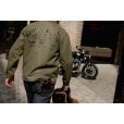 Motone COACH Jacket - Olive Green/Black