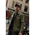 Motone COACH Jacket - Olive Green/Black
