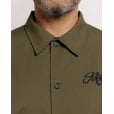 Motone COACH Jacket - Olive Green/Black
