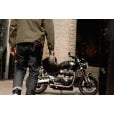 Motone COACH Jacket - Olive Green/Black