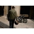 Motone COACH Jacket - Olive Green/Black