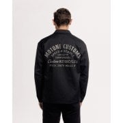 COACH Jacket - STEALTH Black/Black Logo/Reflective Rear Print