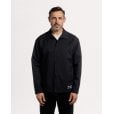 Motone COACH Jacket - STEALTH Black/Black Logo/Reflective Rear Print