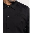 Motone COACH Jacket - STEALTH Black/Black Logo/Reflective Rear Print