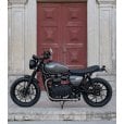 Motone Cortado Kit - Black Mudguard + Black Gort Light + License Plate - (MTE210+MTE210A+PNT+DDM021+MEL033+MMU613+MEL526)