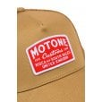 Motone COTTONDUCK Trucker Cap - Curved Peak - Canvas - Arch Patch
