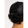 Motone COTTONPICKIN Trucker Cap - Curved Peak - Black Mesh -  Custom Patch on Cotton Panel
