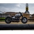 Motone CUTLASS - Triumph Bobber Chain Guard - Gloss Black