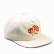 DICE Cap - Flat Peak - Ecru Cotton Twill
