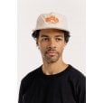 Motone DICE Cap - Flat Peak - Ecru Cotton Twill