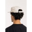 Motone DICE Cap - Flat Peak - Ecru Cotton Twill