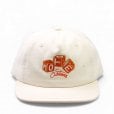 Motone DICE Cap - Flat Peak - Ecru Cotton Twill