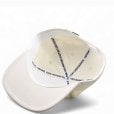 Motone DICE Cap - Flat Peak - Ecru Cotton Twill