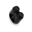 Motone Dual Micro Switch Button Housing - One Inch Handlebar - Black