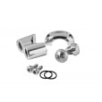 Motone Dual Micro Switch Button Housing - One Inch Handlebar - Chrome