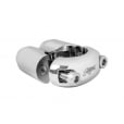 Motone Dual Micro Switch Button Housing - One Inch Handlebar - Chrome