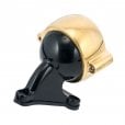 Motone Eldorado Tail Light + Fender Mount Kit - Brass Light/Black Bracket