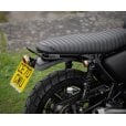 Motone Eldorado Tail Light + Fender Mount Kit - Brass Light/Black Bracket